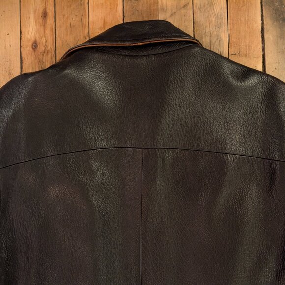 Luxury Leather Jacket from Lone Pine/Overland $2K+ size 40 Medium - Picture 7 of 9